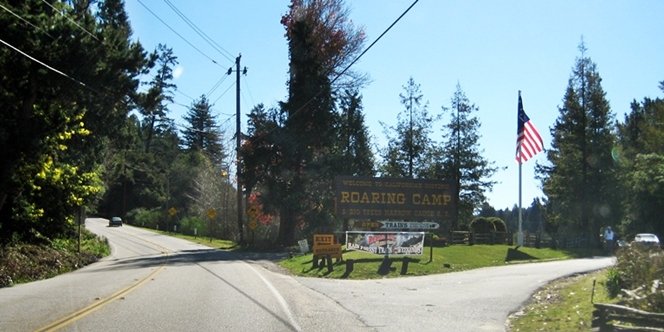 CLICK to continue: Roaring Camp off Graham Hill Rd